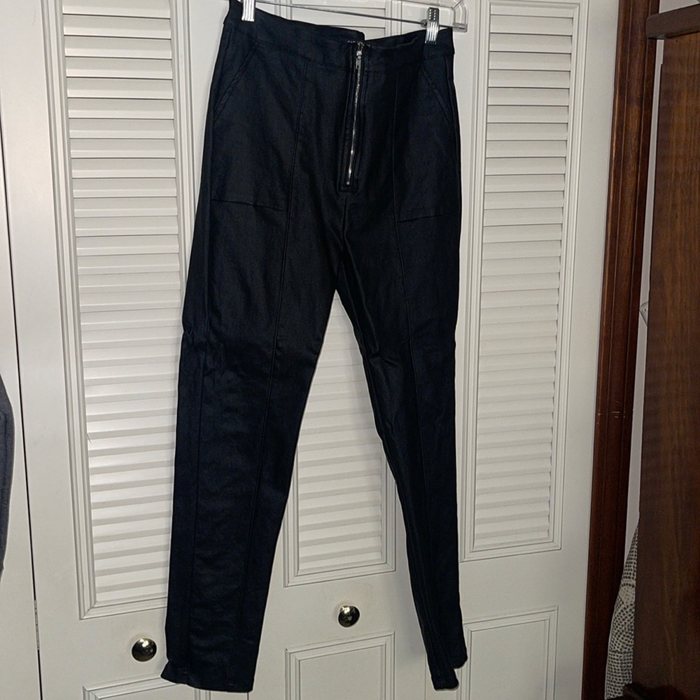 Black Leather Pants